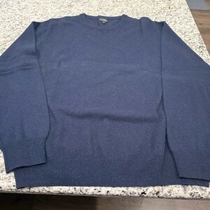 J. Crew Cashmere Sweater Navy - Large